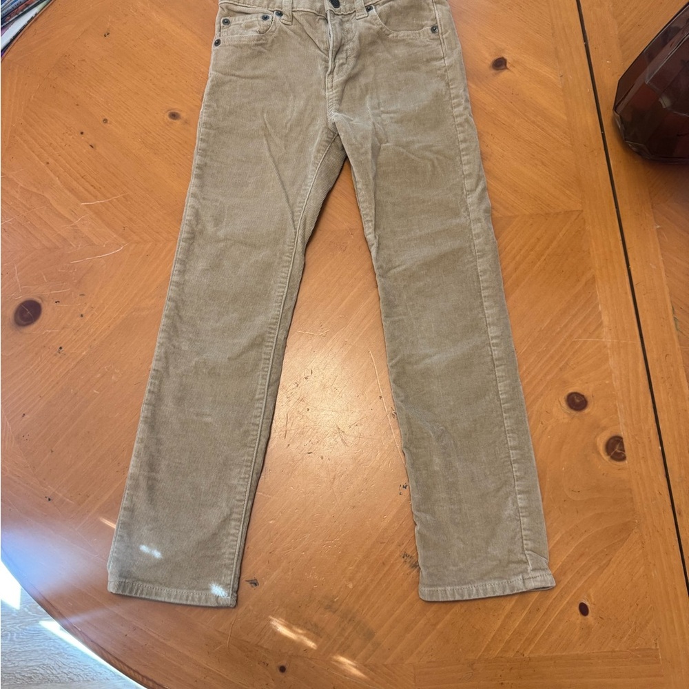 Boys crewcuts Tan Corduroy Pants
